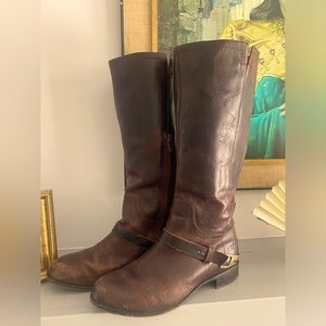 UGG leather riding boot
